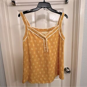 ModCloth Sleeveless yellow top